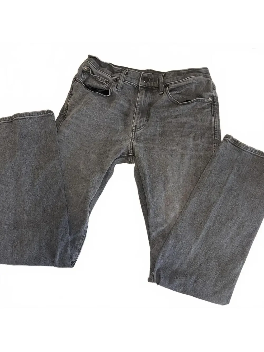 J.Crew Flex Straight Leg Gray Jeans W30 L32 Mens Denim Gray Pants J.Crew